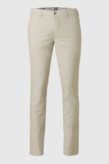 MEYER M5 Move 6025 Micro-Structure Super Stretch Chinos – Beige