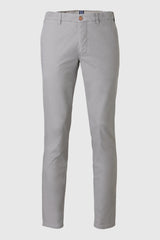 MEYER M5 Move 6025 Micro-Structure Super Stretch Chinos – Grey