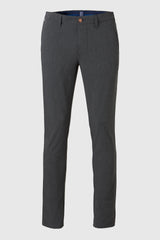 MEYER M5 Move 6196 Easy Care Chinos - Super Strech Recycled Fibre - Mid Grey