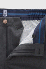 MEYER M5 Move 6196 Easy Care Chinos - Super Strech Recycled Fibre - Mid Grey
