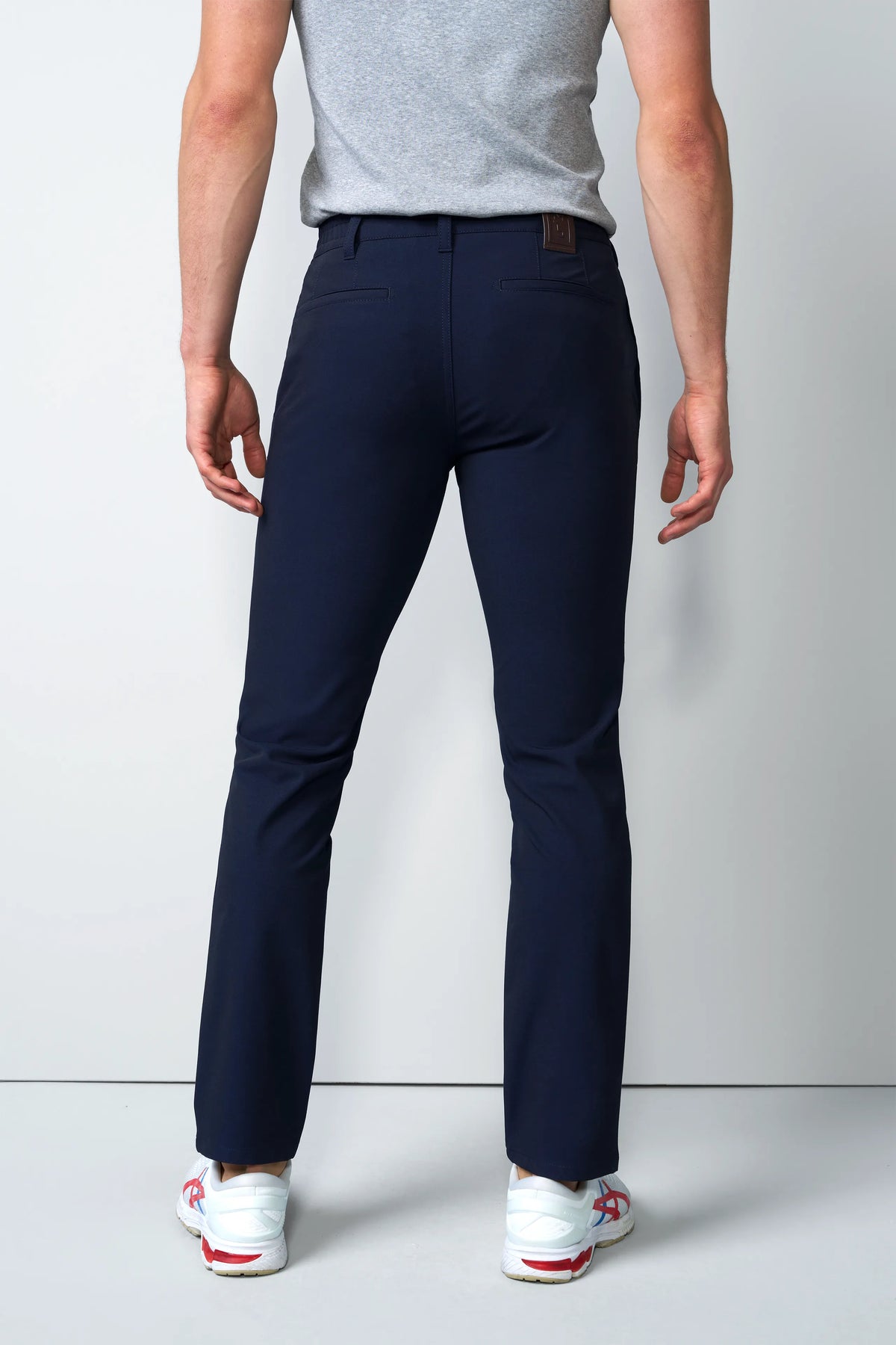 MEYER M5 Move 6196 Easy Care Chinos - Super Strech Recycled Fibre - Navy