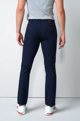 MEYER M5 Move 6196 Easy Care Chinos - Super Strech Recycled Fibre - Navy