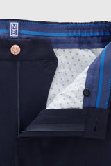 MEYER M5 Move 6196 Easy Care Chinos - Super Strech Recycled Fibre - Navy