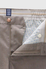 MEYER M5 Move 6196 Easy Care Chinos - Super Strech Recycled Fibre - Stone