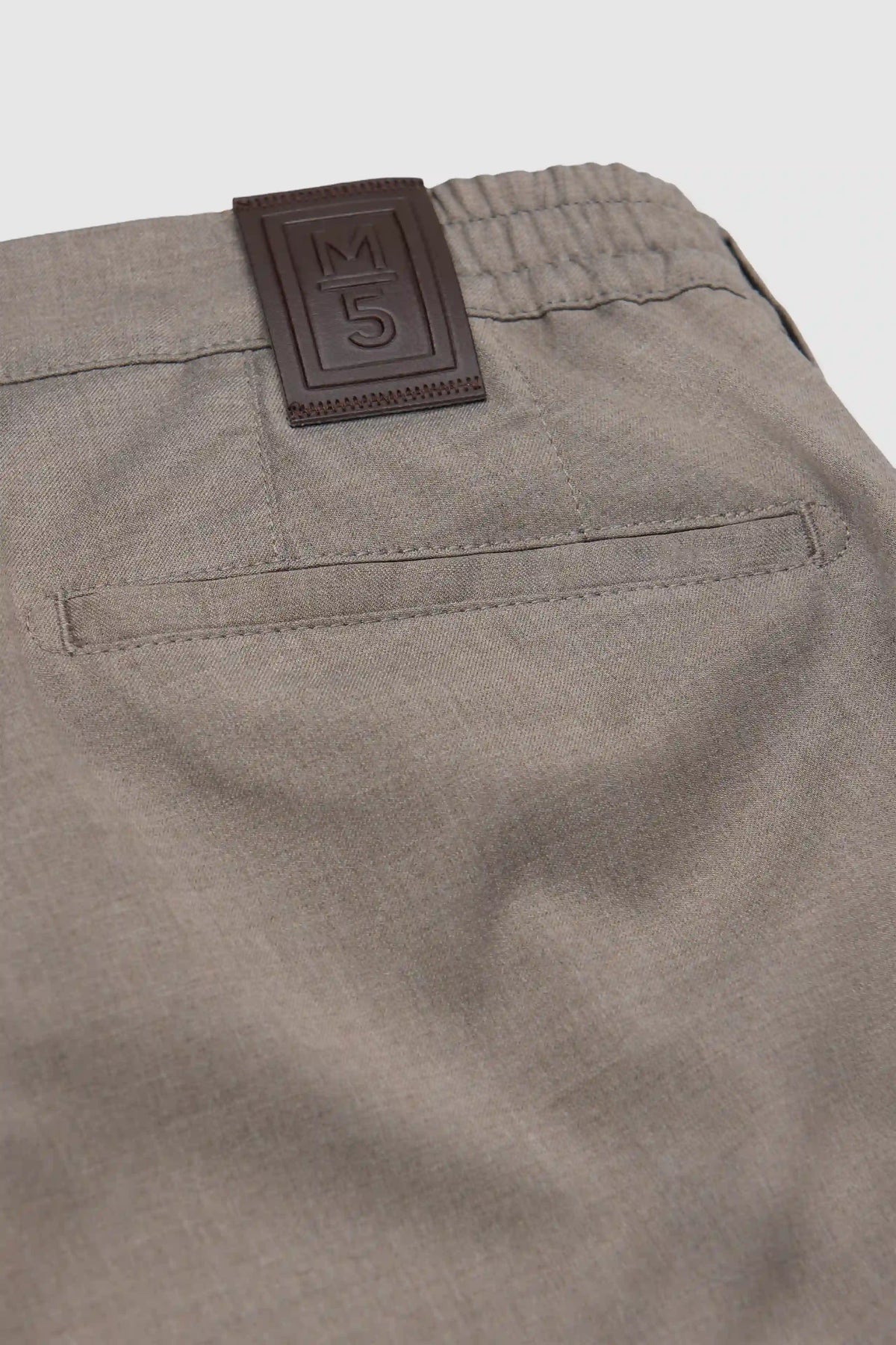 MEYER M5 Move 6196 Easy Care Chinos - Super Strech Recycled Fibre - Stone