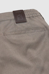MEYER M5 Move 6196 Easy Care Chinos - Super Strech Recycled Fibre - Stone