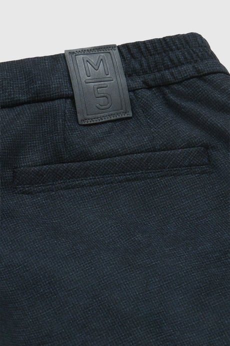 MEYER M5 Move 6510 Chinos - Super Stretch Recycled Fibre - Navy