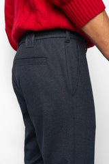 MEYER M5 Move 6510 Chinos - Super Stretch Recycled Fibre - Navy