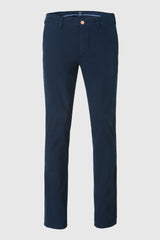 MEYER M5 Move 6514 Micro Flex Chinos - Super Stretch Organic Cotton - Navy