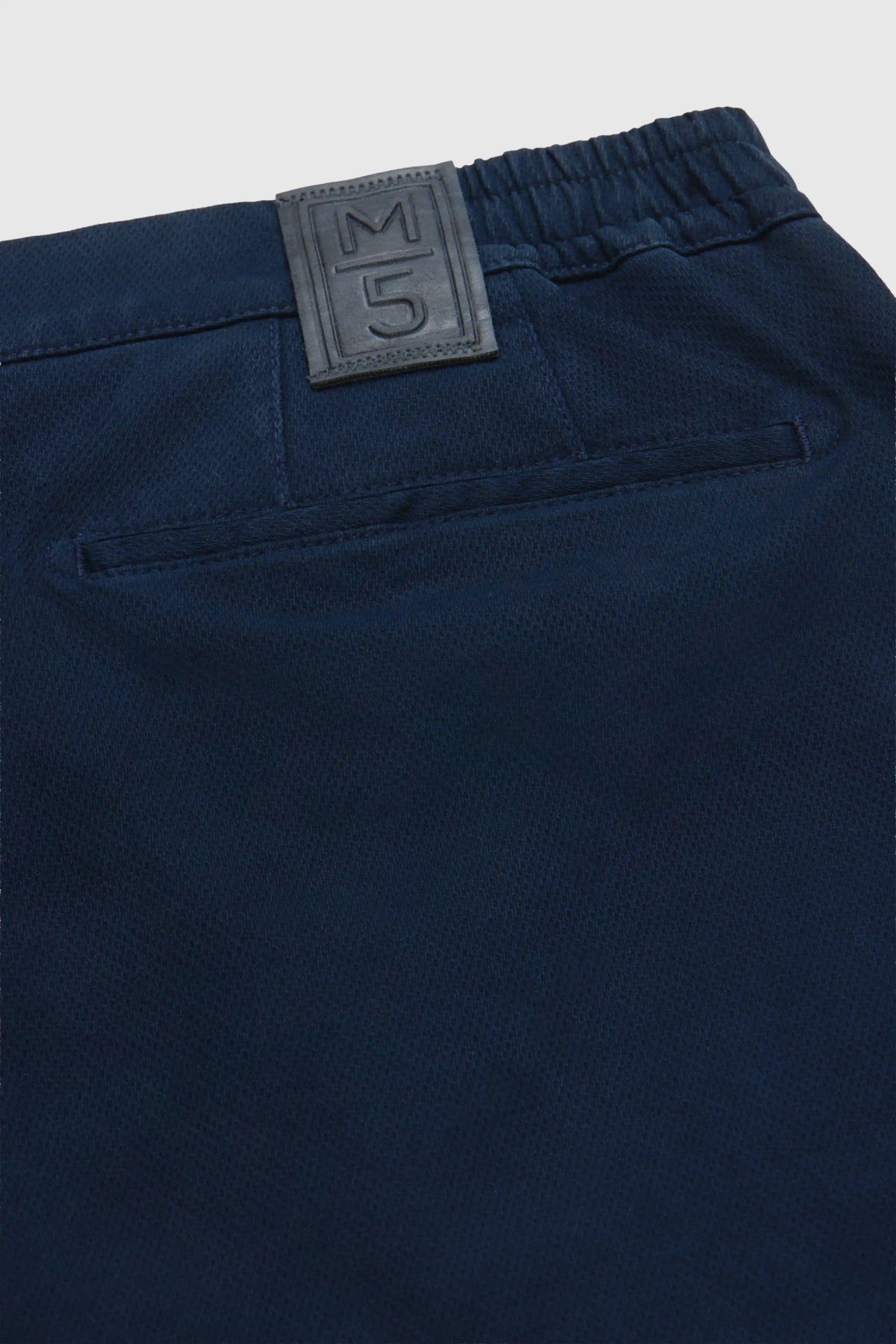 MEYER M5 Move 6514 Micro Flex Chinos - Super Stretch Organic Cotton - Navy