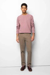 MEYER M5 Move 6514 Micro Flex Chinos - Super Stretch Organic Cotton - Stone