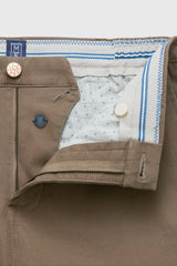 MEYER M5 Move 6514 Micro Flex Chinos - Super Stretch Organic Cotton - Stone