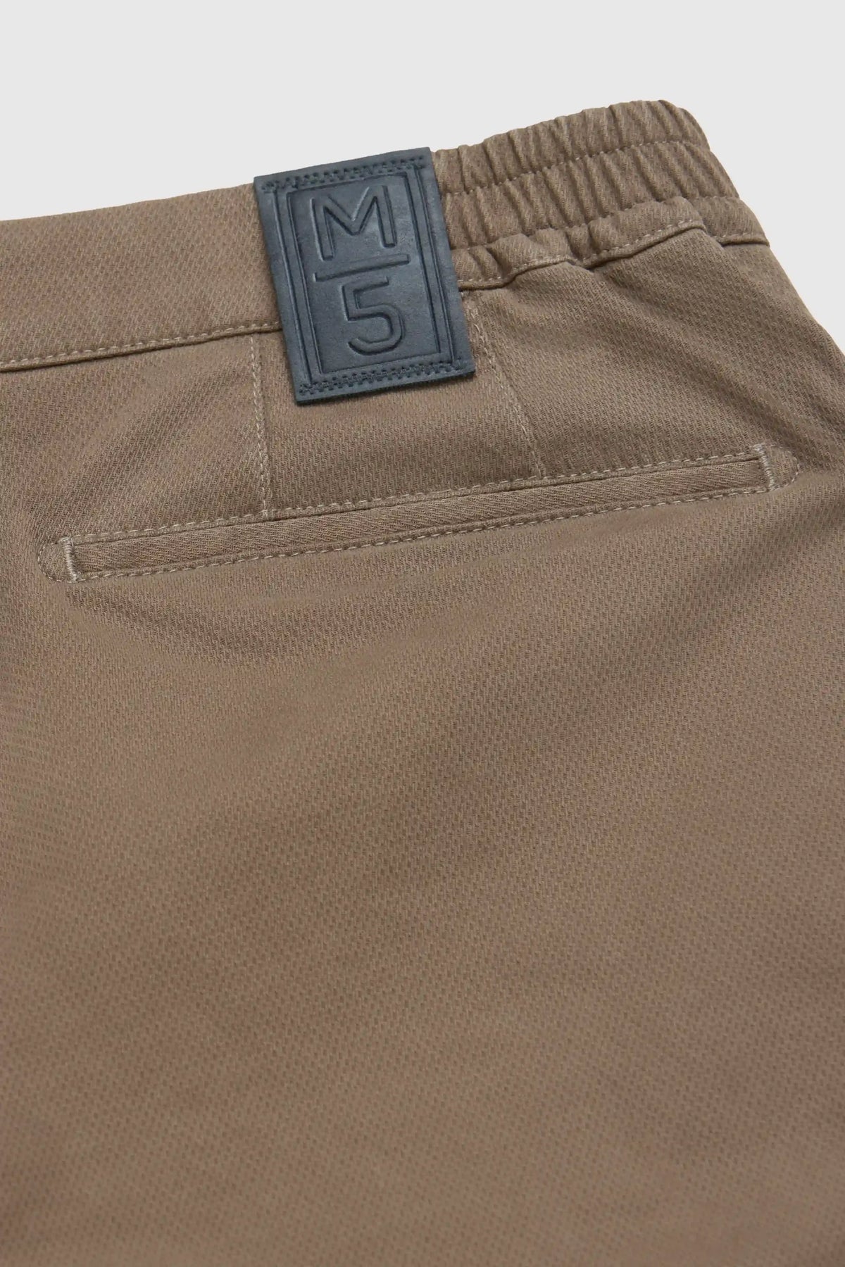 MEYER M5 Move 6514 Micro Flex Chinos - Super Stretch Organic Cotton - Stone
