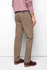 MEYER M5 Move 6514 Micro Flex Chinos - Super Stretch Organic Cotton - Stone