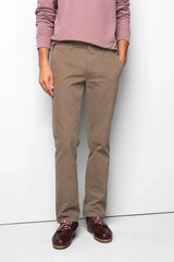 MEYER M5 Move 6514 Micro Flex Chinos - Super Stretch Organic Cotton - Stone