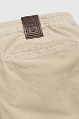 MEYER M5 Move 6598 Fancy Cord Chinos - Super Stretch Organic Cotton - Beige