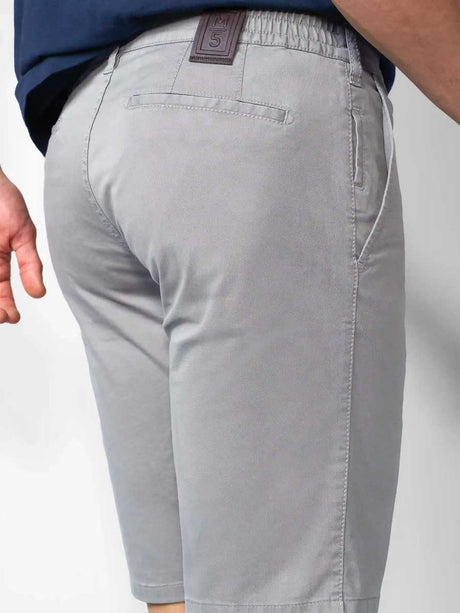 MEYER M5 Shorts - 6024 Modern Fit - Super Stretch Organic Cotton - Grey