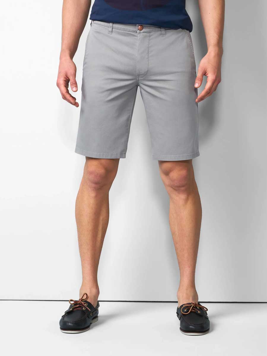 MEYER M5 Shorts - 6024 Modern Fit - Super Stretch Organic Cotton - Grey
