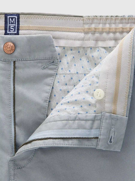 MEYER M5 Shorts - 6024 Modern Fit - Super Stretch Organic Cotton - Grey