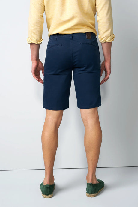 MEYER M5 Shorts - 6024 Modern Fit - Super Stretch Organic Cotton - Navy