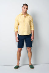 MEYER M5 Shorts - 6024 Modern Fit - Super Stretch Organic Cotton - Navy