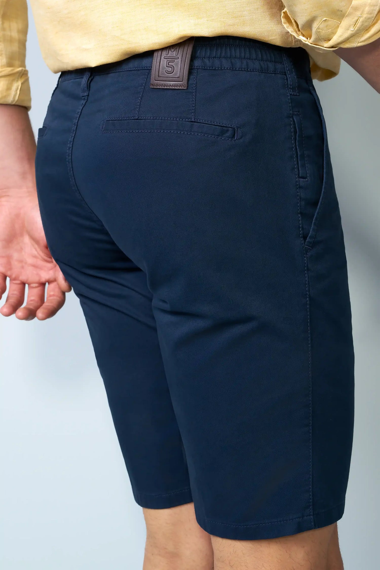 MEYER M5 Shorts - 6024 Modern Fit - Super Stretch Organic Cotton - Navy