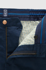 MEYER M5 Shorts - 6024 Modern Fit - Super Stretch Organic Cotton - Navy