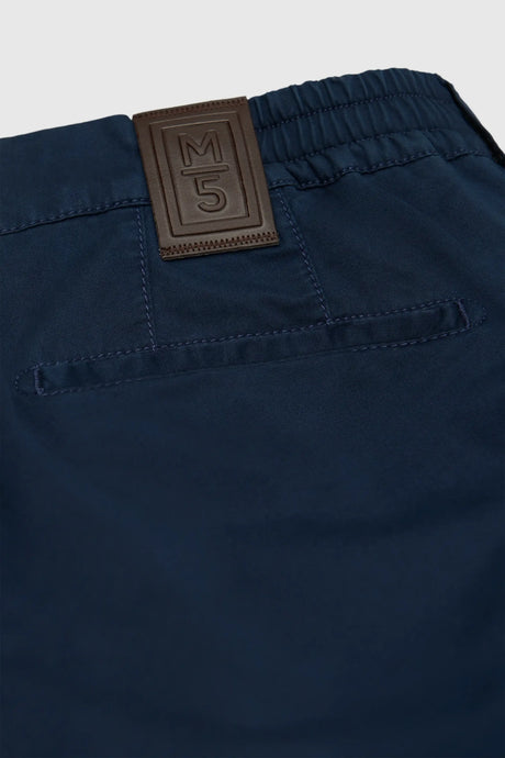 MEYER M5 Shorts - 6024 Modern Fit - Super Stretch Organic Cotton - Navy