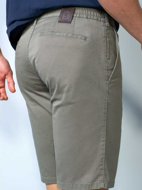 MEYER M5 Shorts - 6024 Modern Fit - Super Stretch Organic Cotton - Olive