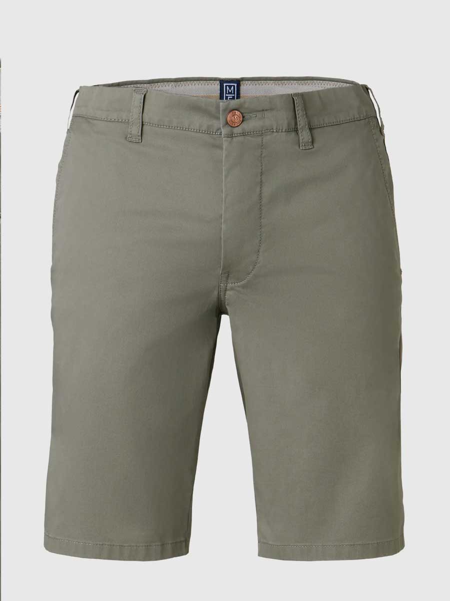 MEYER M5 Shorts - 6024 Modern Fit - Super Stretch Organic Cotton - Olive