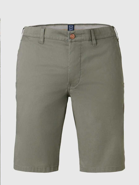 MEYER M5 Shorts - 6024 Modern Fit - Super Stretch Organic Cotton - Olive