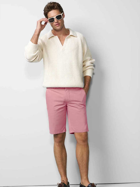 MEYER M5 Shorts - 6024 Modern Fit - Super Stretch Organic Cotton - Salmon