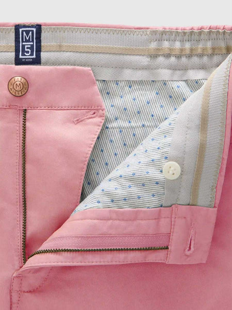 MEYER M5 Shorts - 6024 Modern Fit - Super Stretch Organic Cotton - Salmon