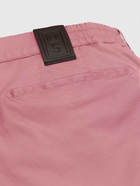 MEYER M5 Shorts - 6024 Modern Fit - Super Stretch Organic Cotton - Salmon