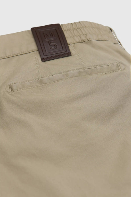 MEYER M5 Shorts - 6024 Modern Fit - Super Stretch Organic Cotton - Stone