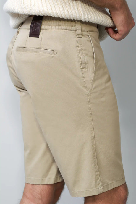 MEYER M5 Shorts - 6024 Modern Fit - Super Stretch Organic Cotton - Stone
