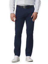 20% OFF - MEYER Roma Trousers - 316 Luxury Cotton Chinos - Blue - Size: 36 REG