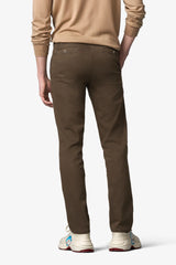 MEYER New York Trousers - 5617 Fine Texture Chinos - Brown