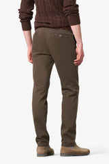 MEYER New York Trousers - 5617 Fine Texture Chinos - Stone