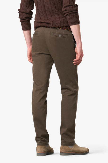 MEYER New York Trousers - 5617 Fine Texture Chinos - Stone