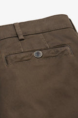 MEYER New York Trousers - 5617 Fine Texture Chinos - Stone