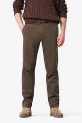 MEYER New York Trousers - 5617 Fine Texture Chinos - Stone
