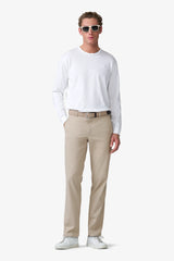 MEYER Roma Comfort Fit Chinos – 5080 Organic Cotton Stretch – Beige