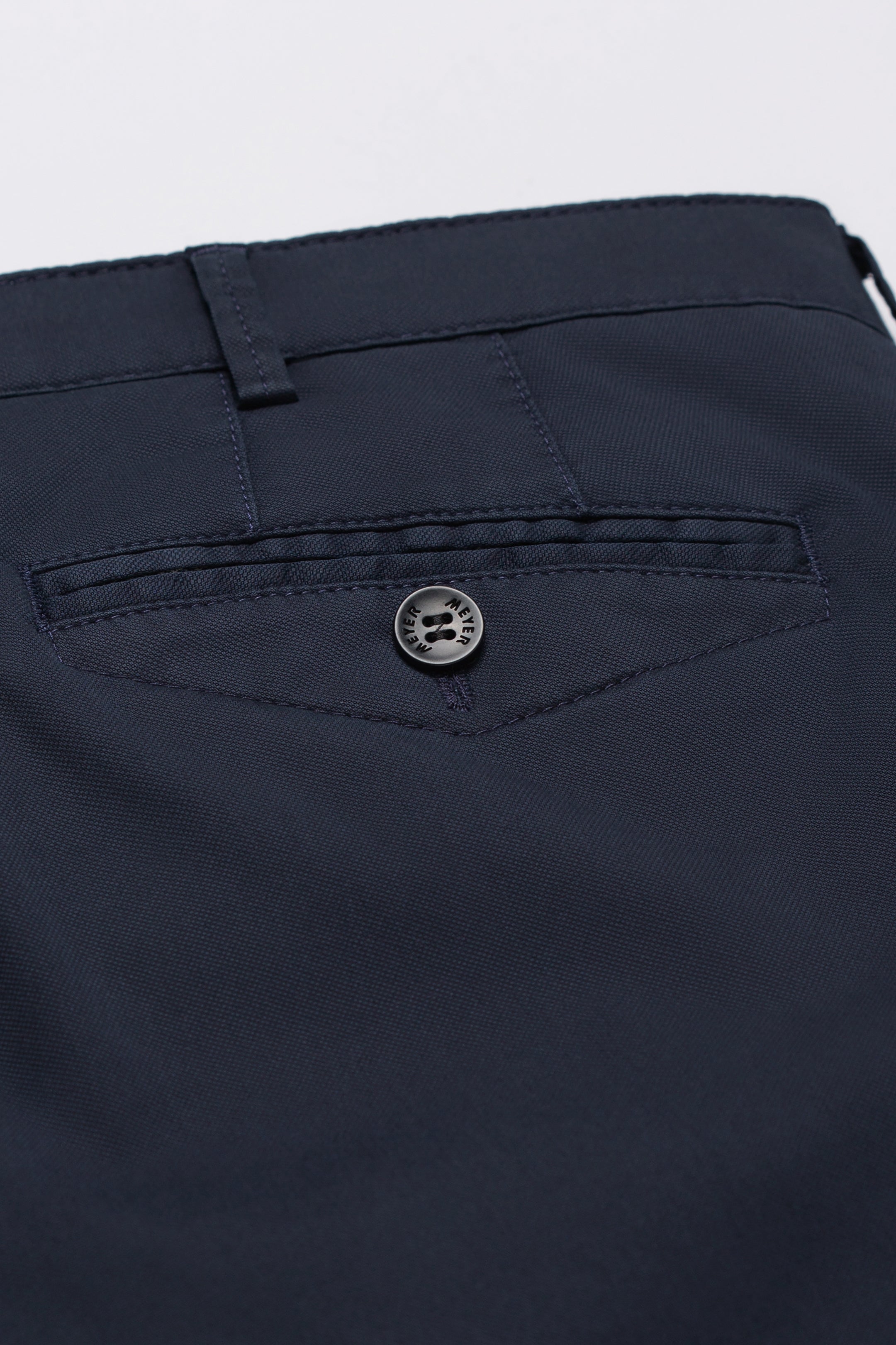 30% OFF - MEYER Chicago Trousers - 5060 Lightweight Cotton Chino - Navy