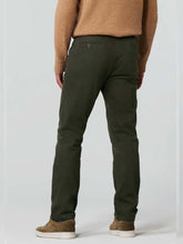 Load image into Gallery viewer, MEYER Trousers - Chicago 5606 Micro Structure Cotton Chinos - Bottle Green
