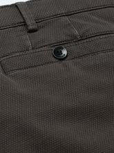 Load image into Gallery viewer, MEYER Trousers - New York 5602 Micro Print Twill Cotton Chinos - Charcoal
