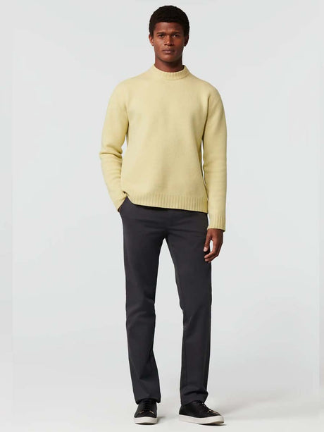 MEYER Trousers - Oslo 316 Luxury Cotton Chinos - Expandable Waist - Charcoal