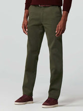 Load image into Gallery viewer, MEYER Trousers - Oslo 316 Luxury Cotton Chinos - Expandable Waist - Laurel
