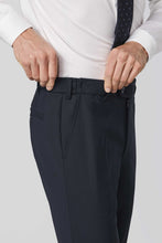 Load image into Gallery viewer, MEYER Oslo Trousers - 344 Flex Tropical Wool-Mix - Navy
