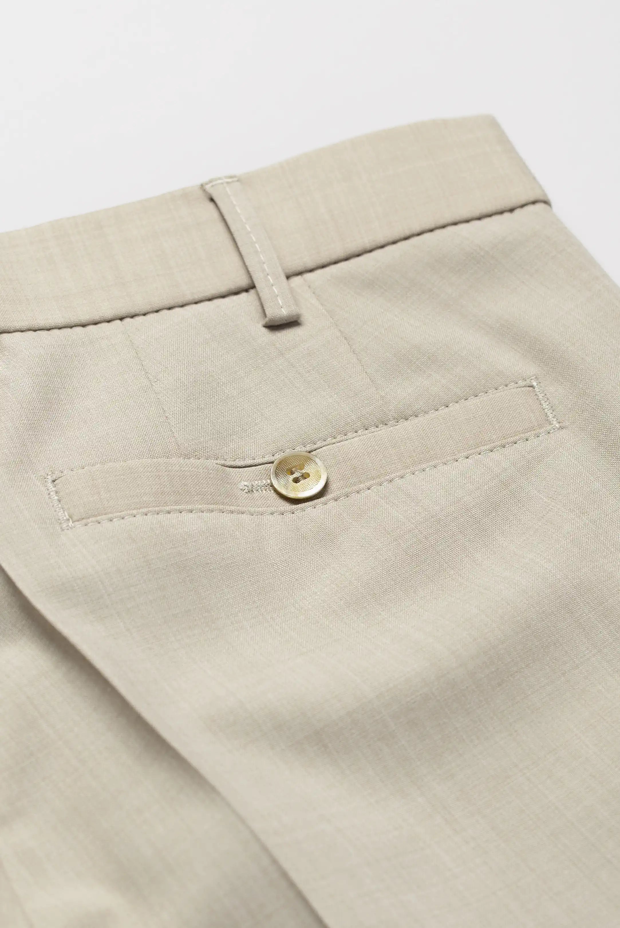MEYER Roma Trousers - 344 Tropical Wool-Mix - Beige